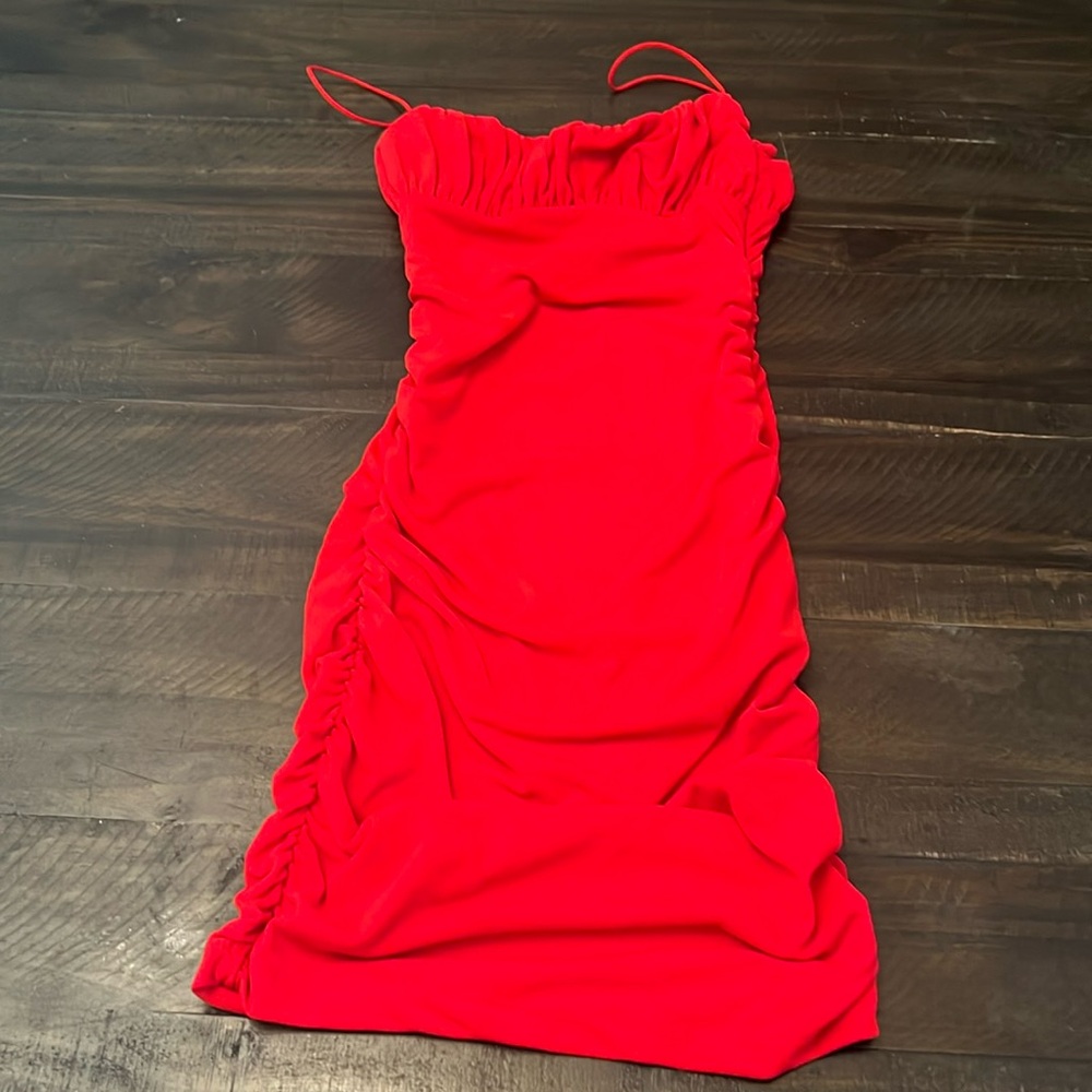 JUNIOR SIZE Princess Polly Dress Red Size 2 spaghetti strap